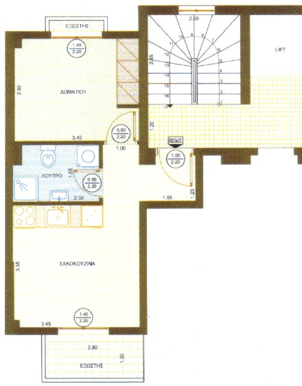 Διαμέρισμα - Μυκηνών, Περιοχή Μπότσαρη, Θεσσαλονίκη